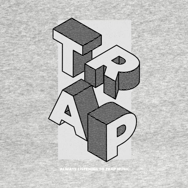 Trap Music Isometric Letter Blocks by RareLoot19